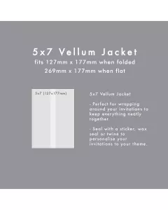 Vellum Wraps and Jackets