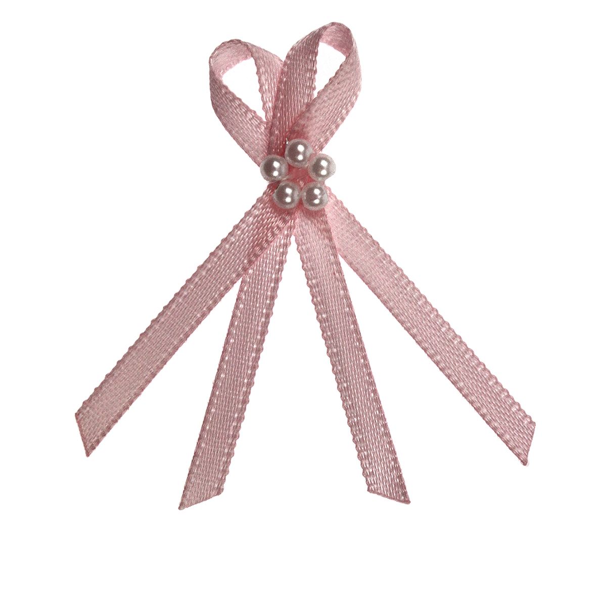 Double Ribbon Bow with Pearl Cluster category image