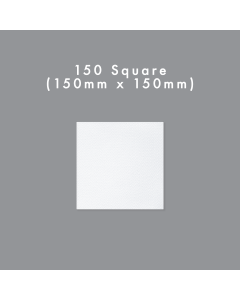 150mm Square Flat Blank Card