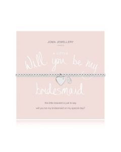 Joma Jewellery - A Little Will You Be My Bridesmaid Bracelet - Silver