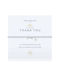 Joma Jewellery - A Little Bridesmaid - Thank You - Bracelet
