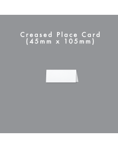 Placecard - Creased