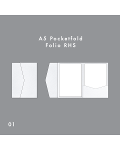 A5 Pocketfold 01 - Folio RHS