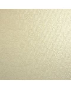 Tapestry Applique Cream A4 Card