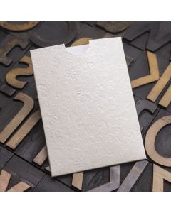 Enfolio Wallet Mini - Applique Ivory