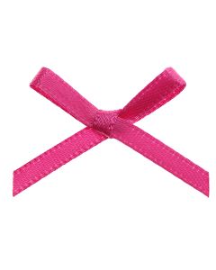 Hot Pink Ribbon Bows 3mm