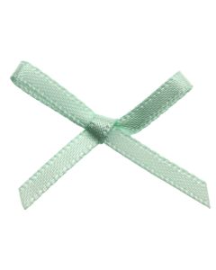 Mint Ribbon Bows 3mm