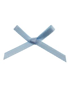 Sky Blue Ribbon Bows 3mm 