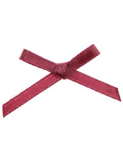 Dusky Pink Ribbon Bows 3mm