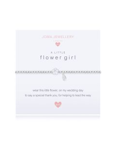 Joma Jewellery Girls A Little Flower Girl Bracelet 
