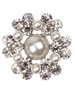 Breslin Diamante and Pearl Embellishment
