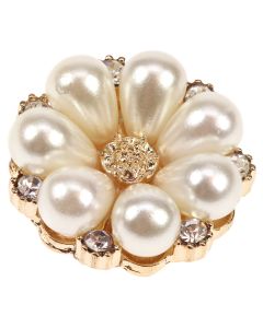 Gold Gianna Pearl Embellishment for Wedding Decorations