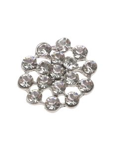 Silver Izzy Diamante Embellishment
