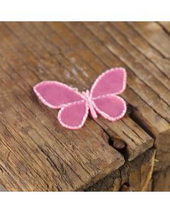 Small Pink Sheer Butterflies 