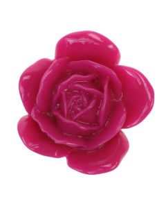35mm Pink Heavenly Rose Bead 