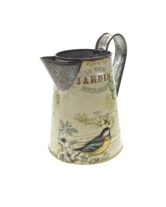 Small Antique Buttterfly and Bird Jug