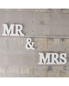 Mr and Mrs Ivory White Blocks