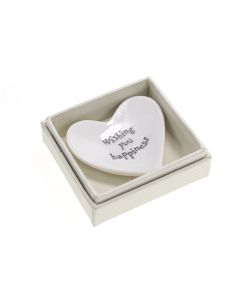 Boxed Mini Heart Wishing You Happiness