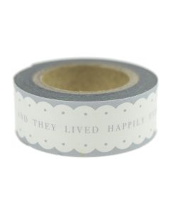 And They Lived Happily Ever After Adhesive Paper Tape