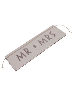 Mr & Mrs Wedding Sign 