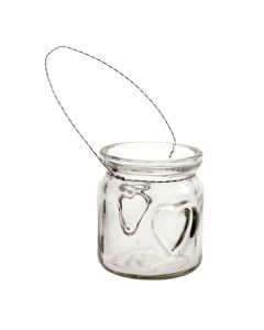 Mini Hanging Heart Jam Jar