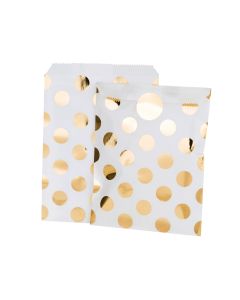 Mix and Match Treat Bags - Gold Dots