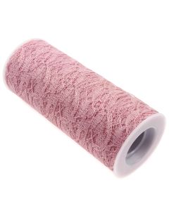 Lace Net Roll - 15cm Pink 
