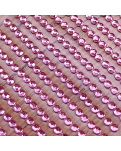 3mm Gem Self Adhesives - Pearl Pink - Zoom
