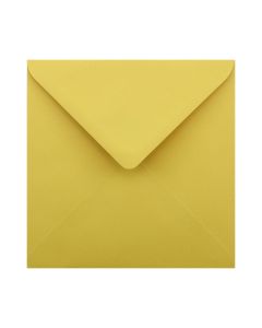 Plain Mustard Large Square 155mm Envelopes