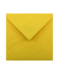 Harvest Yellow 155mm Square Envelopes