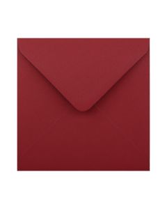 Colorset Crimson 155mm Square Envelopes