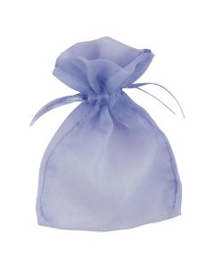Lilac Organza Favour Bags (Pack of 10)
