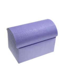 Lilac Silk Chest Favour Box (Pack of 10)