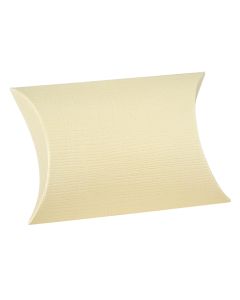 Ivory Silk* Pillow Favour Box (Pack of 10) 