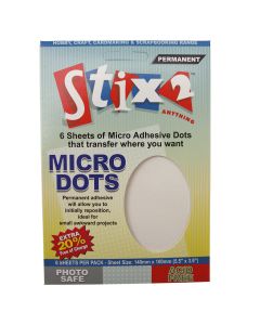 Micro Dots - Pack of 6 sheets (140mm x 100mm)
