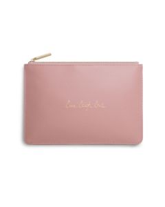 Katie Loxton - Perfect Pouch - Live Laugh Love - Pink