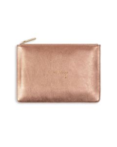 Katie Loxton - Perfect Pouch - Yay For Vacay - Bronze
