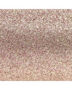 Rose Gold Rapture Glitter Card - Close Up