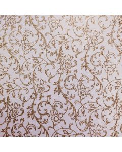 The Hatfield (Gold on Ivory) Glitter Paper 