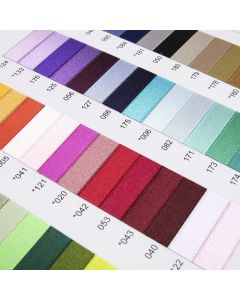 Shindo Satin Ribbon Shade Card Colour Swatches