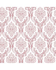 Tatton Dusky Pink Decorative A4 Paper - Zoom