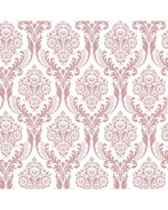 Tatton Dusky Pink Decorative A3 Paper - Zoom