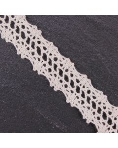 Narrow Natural Crochet Lace