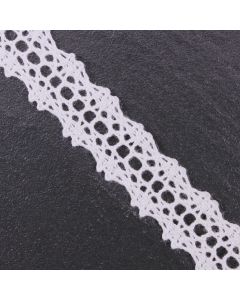 Narrow White Crochet Lace