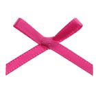 Hot Pink Ribbon Bows 3mm