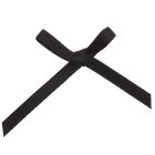 Black Ribbon Bows 3mm