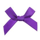 Purple Ribbon Bows 7mm