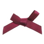 Wine Ribbon Bows 7mm