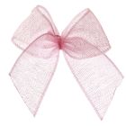 Pink Organza Ribbon Bow