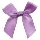 Lilac Ribbon Bows 15mm
